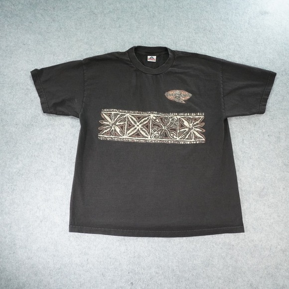 Alstyle Apparel & Activewear Other - Vintage Hawaiian Legends Surfwear T-Shirt Mens XL Black Tiki Floral